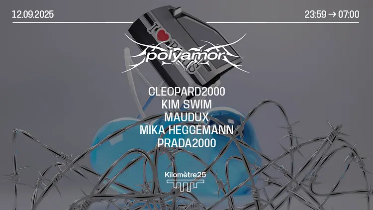 POLYAMOR : Prada2000, Mika Heggeman, Kim Swim, Cleopard2000 ven. 12 sept., 23:59