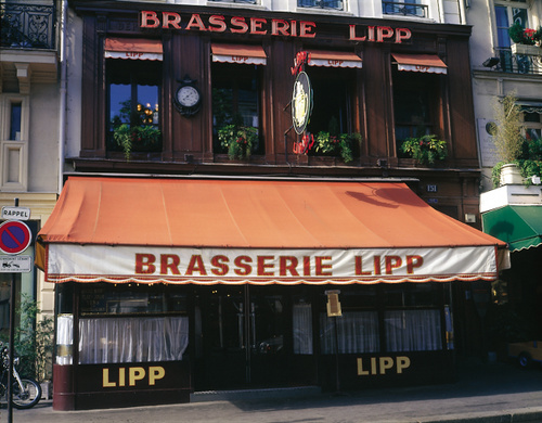 Brasserie Lipp Restaurant Paris