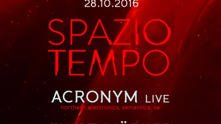 Spazio Tempo : Acronym, Evigt Mörker