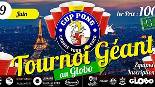 1er tournoi de cup pong à paris