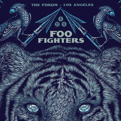 Expo Foo Fighters Sonic Art Ways : les affiches de concerts des Foo Fighters à Paris