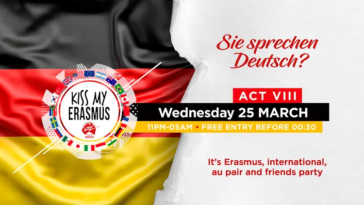 KISS MY ERASMUS @ CAFÉ OZ