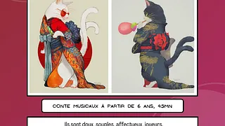 Chats-Pitres -  Conte musicaux à partir de 6 ans