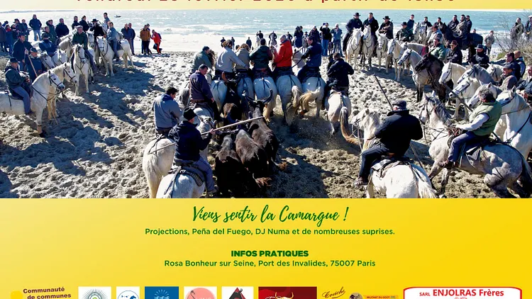 Terre de Camargue au Rosa Bonheur sur Seine
