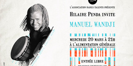 Hilaire penda Warm Up Show invite Manuel Wandji