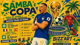 SAMBA E COPA – DEMI-FINALE FRANCE VS ESPAGNE (watch party)