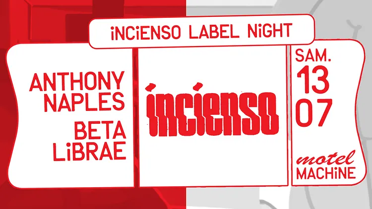 Motel Machine : Incienso - Label Night