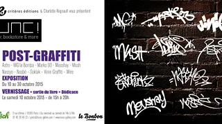 Exposition collective + Livre "Post-Graffiti"