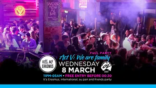 KISS MY ERASMUS / FULL PARTY @ CAFÉ OZ