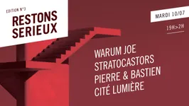 Warum Joe • Stratocastors • Pierre & Bastien • Cité Lumière