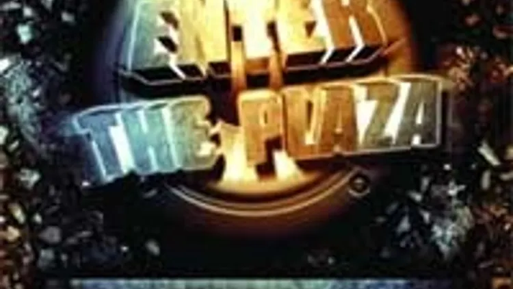 Enter the plaza