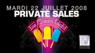 Ice cream Night/ private sales