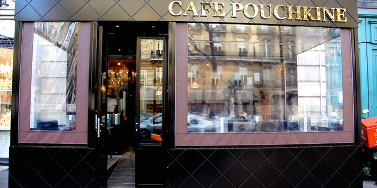 Le Cafe Pouchkine Saint Germain Paris Restaurant