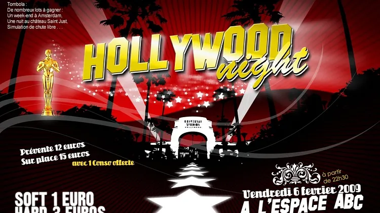 hollywood night