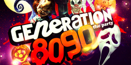 Génération 80-90 fête Halloween
