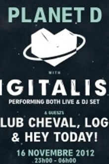 Digitalism + Club Cheval + Logo + Hey Today