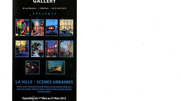 EXPOSITION DE GROUPE SUR LE THEME DE LA VILLE