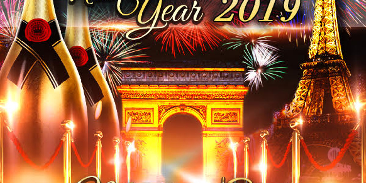 ROYAL NEW YEAR PARTY CHAMPS ELYSEES ( FEU D'ARTIFICE ARC VIP 2019 )