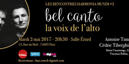 Concert Antoine Tamestit & Cédric Tiberghien, les Rencontres harmonia mundi #2