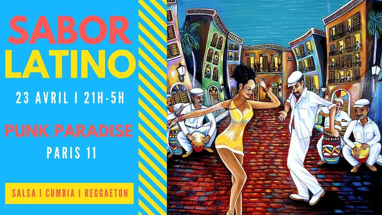 Sabor Latino ! Soirée salsa, cumbia & reggaeton à Paris 11 !