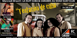 La Nuit Cuba & Caraïbes en Live