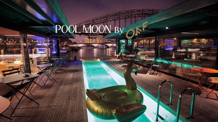 Pool Moon du Nouvel An @ Off Paris Seine