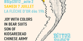 Festival Balades Sonores : Joy With Colors + In Bear Suits + Son Of + Kidsaredead + Chinese Army