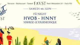 FÜ : HVOB - HNNY - Stavroz - Le Tournedisque