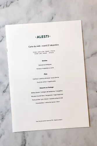 Alesti Restaurant Paris