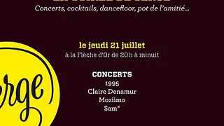 Soirée Serge avec 1995 +Claire Denamur+Sam+Moziimo