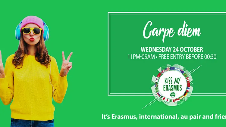 KISS MY ERASMUS // FULL PARTY@ Café OZ