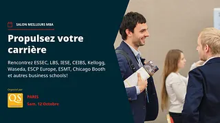 Salon MBA de QS - Rencontrez plus de 50 Business Schools (GRATUIT)