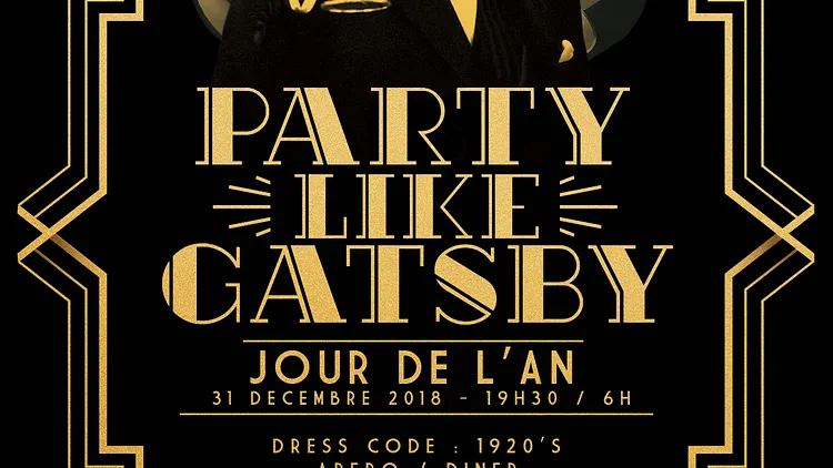New Year's Eve Party Like Gatsby