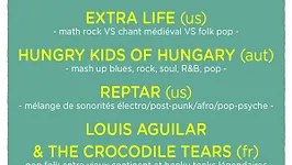 BS PARTY: HUNGRY KIDS OF HUNGARY + EXTRA LIFE + REPTAR + DAVID ABEL + LOUIS AGUILAR