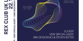 Rex Club presente UK Legend: DJ Deep, Kirk Degiorgio & Steven Rutter