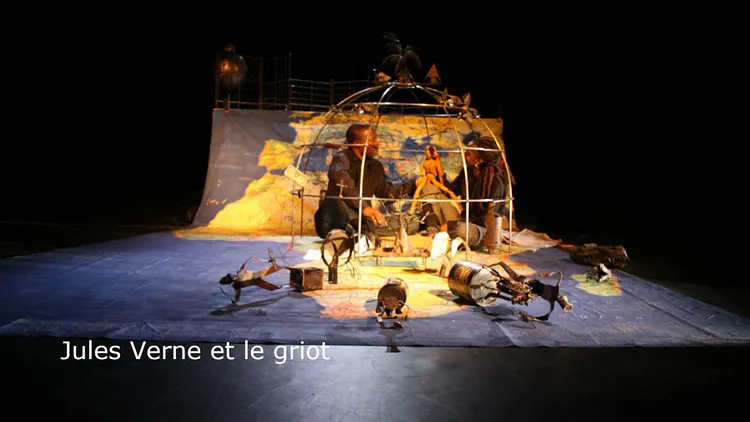 Jules Verne et le griot