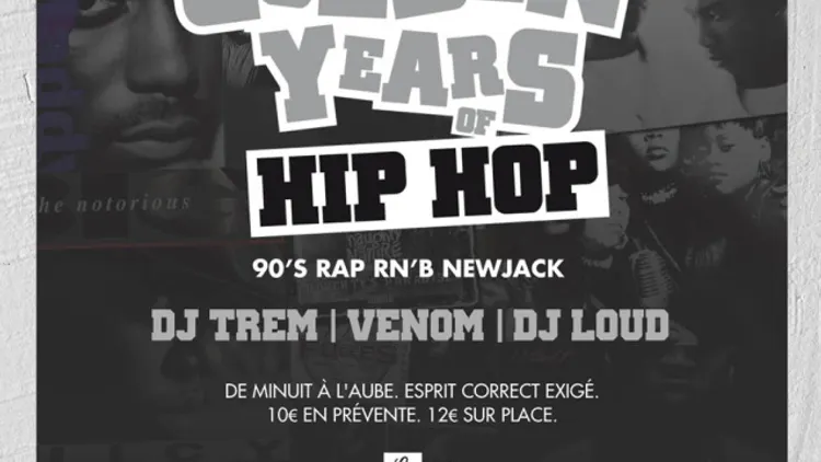 GOLDEN YEARS OF HIP-HOP