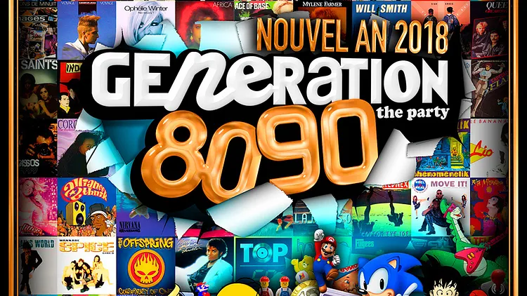 Génération 80-90 - Réveillon 2018