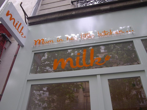 Milk - Mum In Her Little Kitchen Restaurant Shop Paris