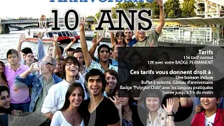 Anniversaire 10 ANS Polyglot Club