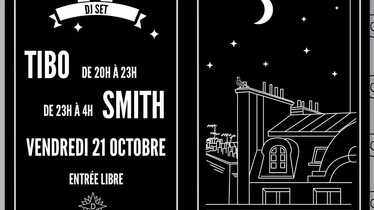 TIBO&SMITH  au bar Demory Paris
