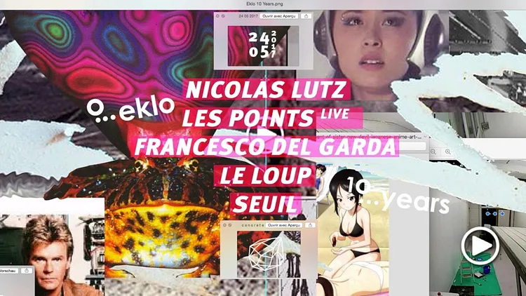Concrete [Eklo 10 Years]: Nicolas Lutz, Les Points live