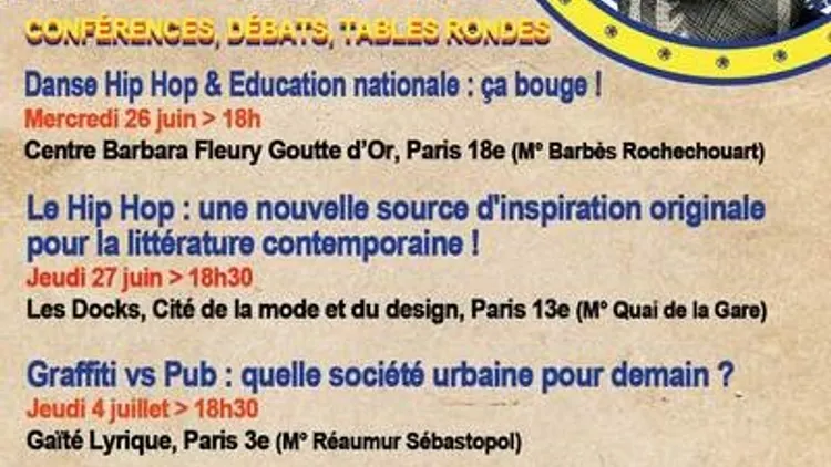 Paris Hip Hop Campus Pub et Graffiti