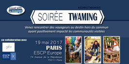 Soirée Twaming le 19 mai à Paris