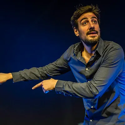 Maxime Gasteuil, une bête d'humour au Sentier des Halles