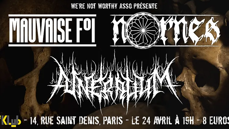 Funeralium + Nornes + Mauvaise Foi