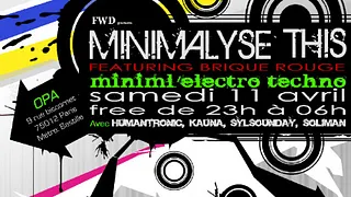 MINIMALYSE THIS invite BRIQUE ROUGE