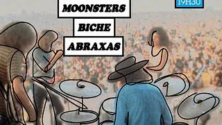 Moonsters, Gustave, Abraxas, Biche _ 23 juin _ Badaboum