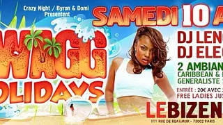 Swagg Holidays Free Ladies Jusqu'a 1h