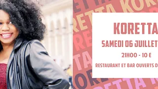 Koretta en live !
